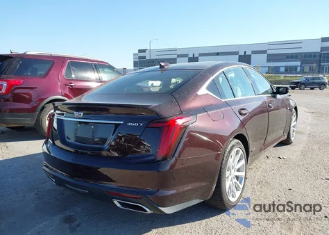 2021 Cadillac Ct5 Luxury from USA, damaged, VIN 1G6DW5RK2M0109943